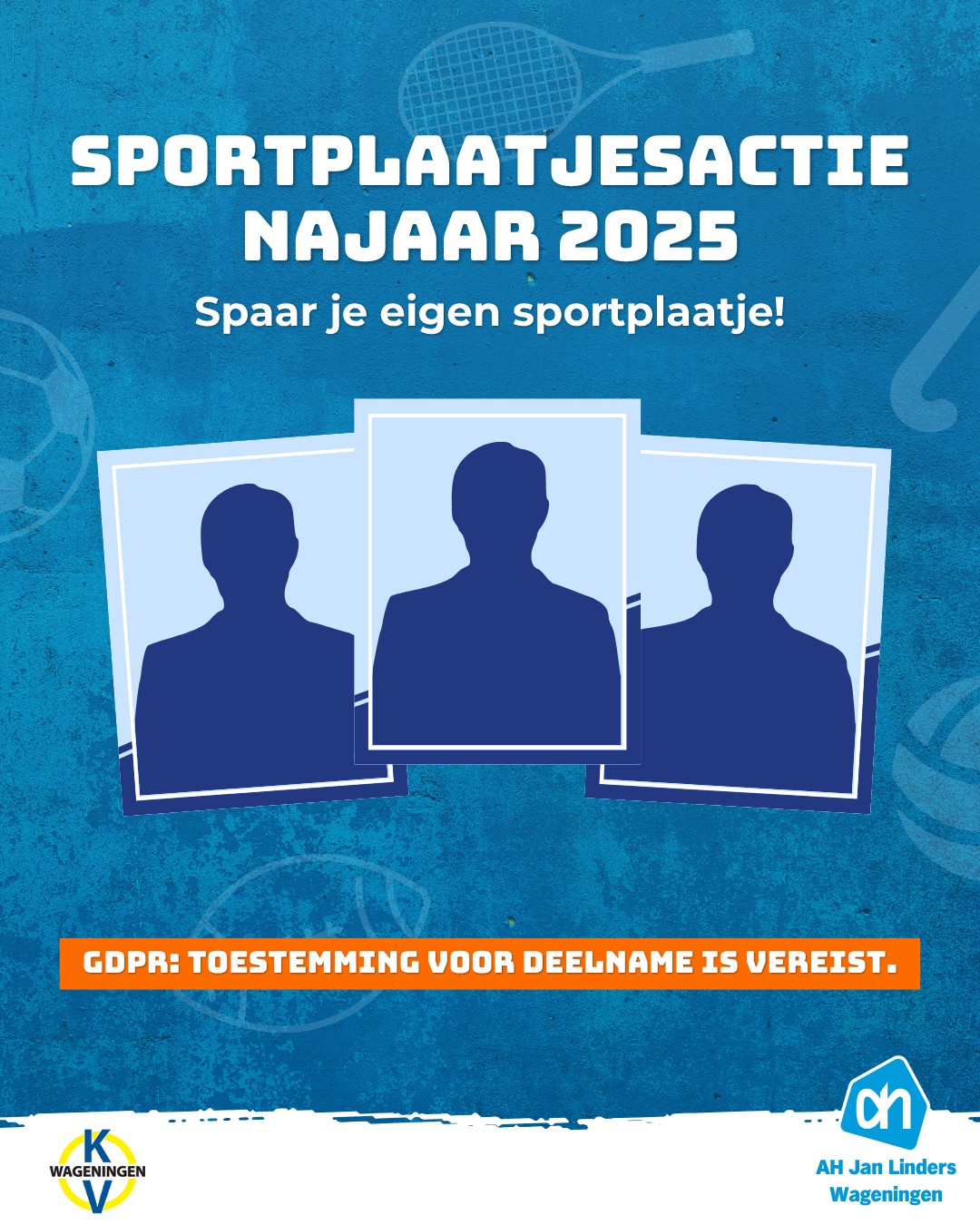 Sportplaatjesactie najaar 2025