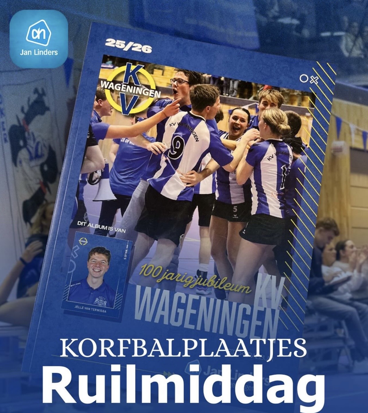 LAATSTE KANS: Maak jouw korfbalplaatjesboek compleet!