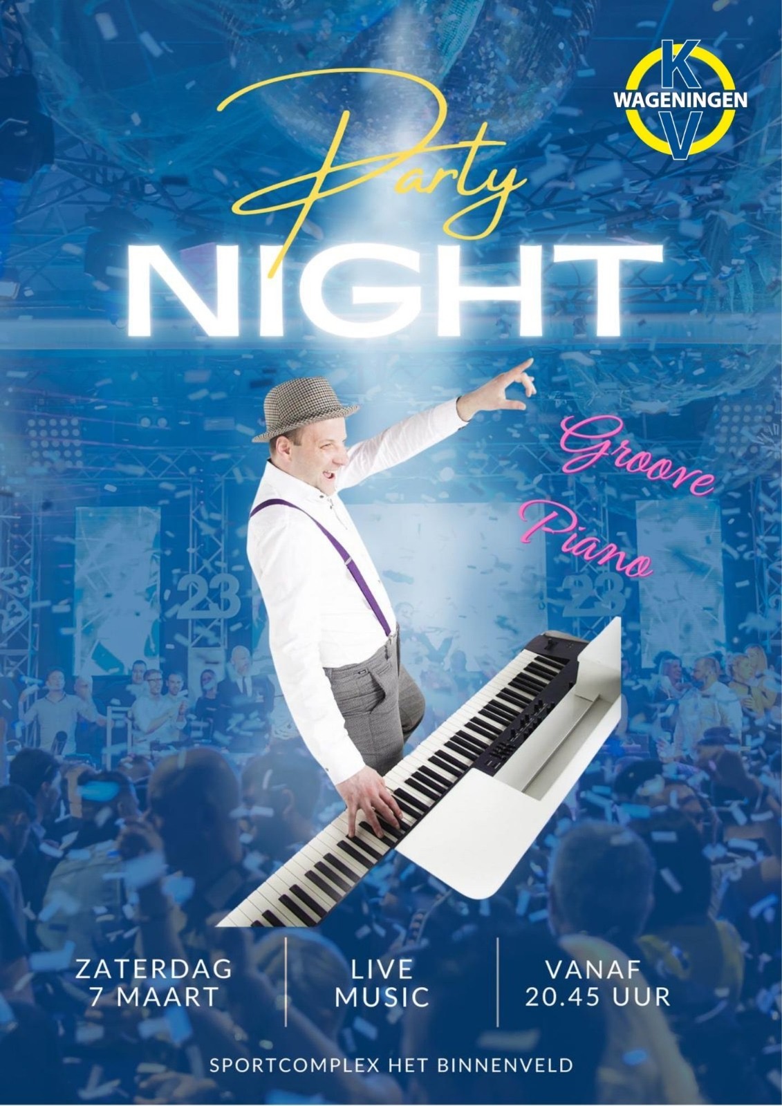 7 maart: Feest in het Binnenveld!