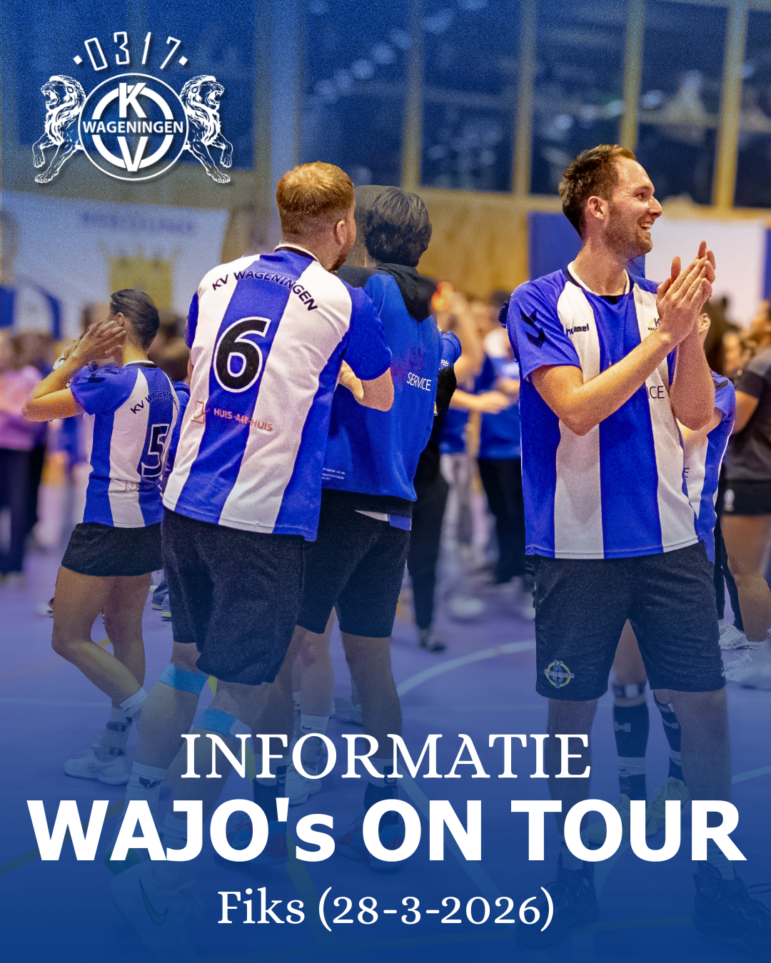 BELANGRIJKE INFO: WAJO's ON TOUR: Fiks (28-03)🚌