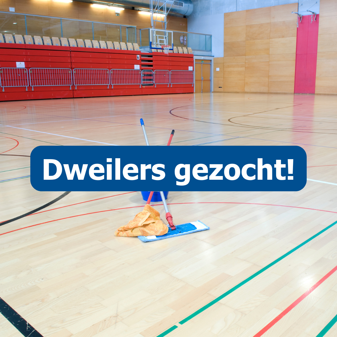 Dweilers gezocht voor de wedstrijden van KV Wageningen 1 en 2